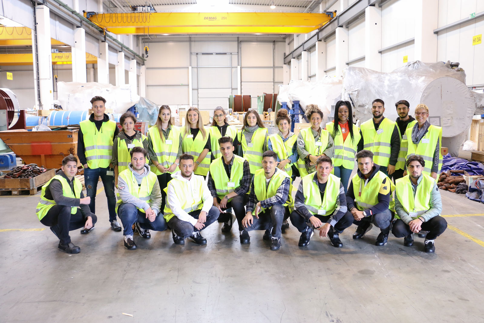 35 Schüler aus der Region zu Gast im Hafen