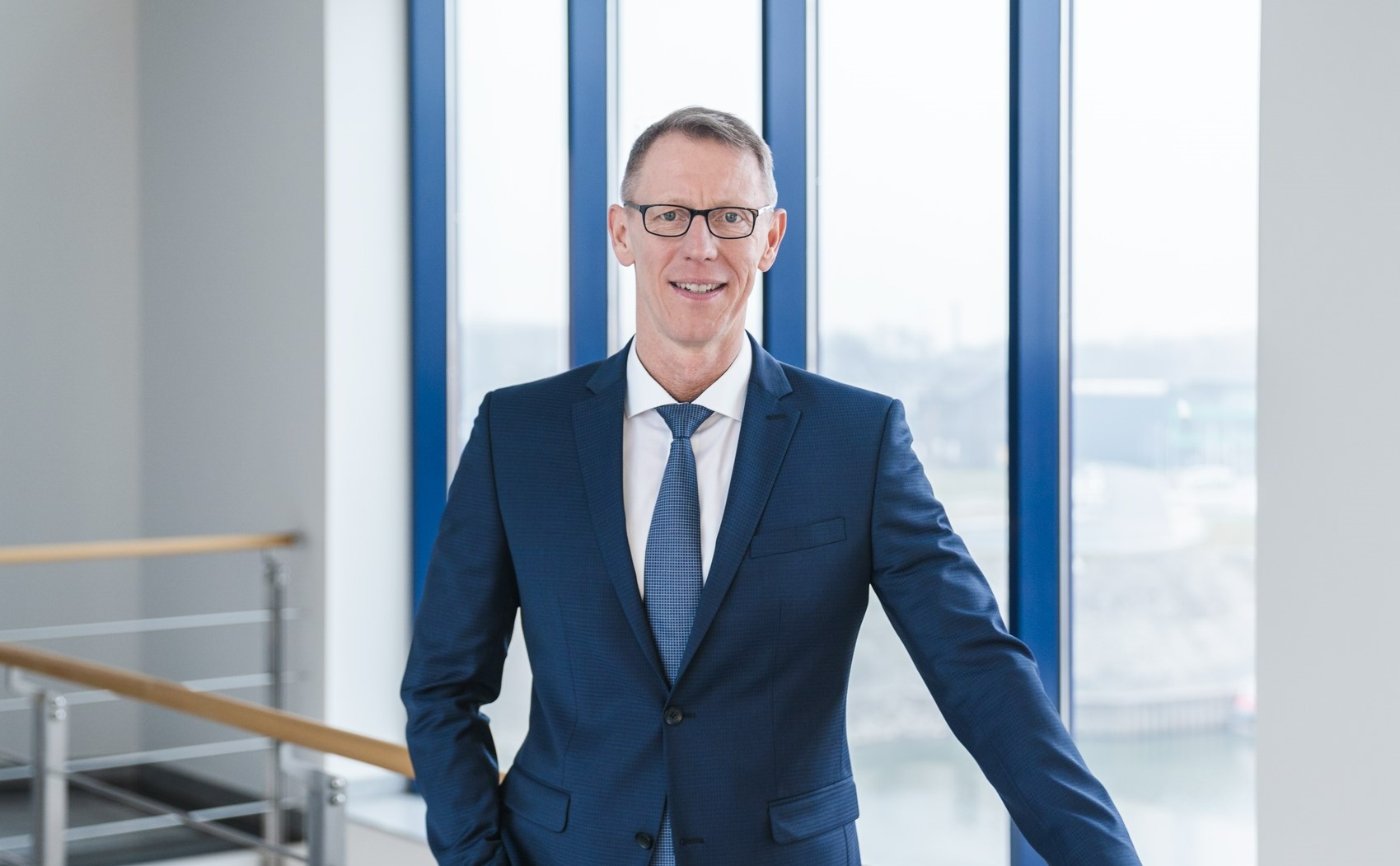 Joachim Holstein ist seit Anfang März Konzernbeauftragter Binnenschifffahrt der duisport-Gruppe. Copyright duisport/dws Werbeagentur GmbH|