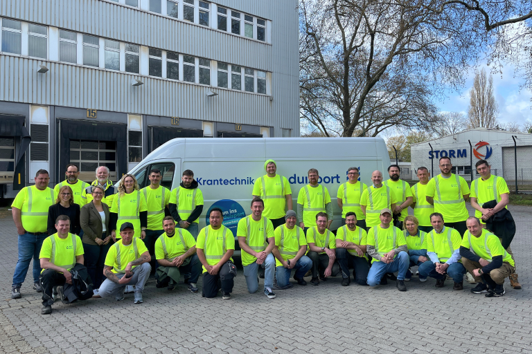 Die duisport-Gruppe richtet ihre Aktivitäten im Bereich Krantechnik strategisch neu aus und bündelt zentrale Kompetenzen in einem eigenen Geschäftsbereich: der duisport crane service GmbH (dcs).